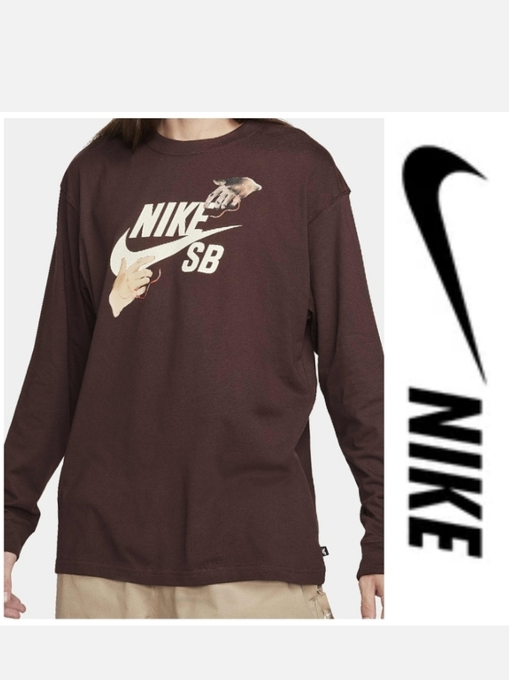 NIKE Long Sleeve TShirt M